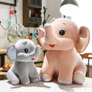 Simulation Of Elephant Plush Toy Doll