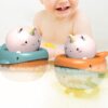 Baby Bathing Swimming On The Chain Little Turtle Playing In Water Toys