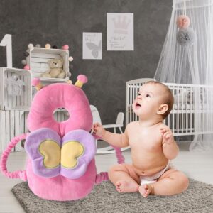 Children’s crash pad toddler breathable headrest baby safety shatter-resistant pillow head protection pad