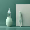 Infant Silicone Nasal Aspirator Pump Type Neonatal Cold Nasal Mucus Cleaner