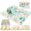 Baby Mat 1CM Thickness Cartoon XPE Kid Play Mat Foldable Anti-skid Carpet Children Game Mat