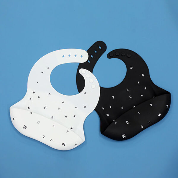 Baby’S Eating Bib Baby’S Supplementary Food Bib Children’S Waterproof And Dirt Proof Silicone Super Soft Children’S Saliva Bib Rice Bib