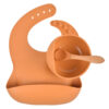 Children’s Silicone Dinner Plate Baby Silicone Suction Cup Bowl Complementary Food Set