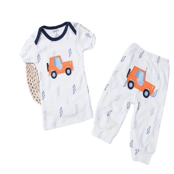 Children’s Clothing Short-sleeved Boys And Girls Home Wear Summer Baby Underwear Pajamas Set