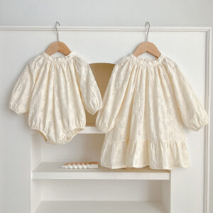Children’s Embroidery Dress Baby Rompers