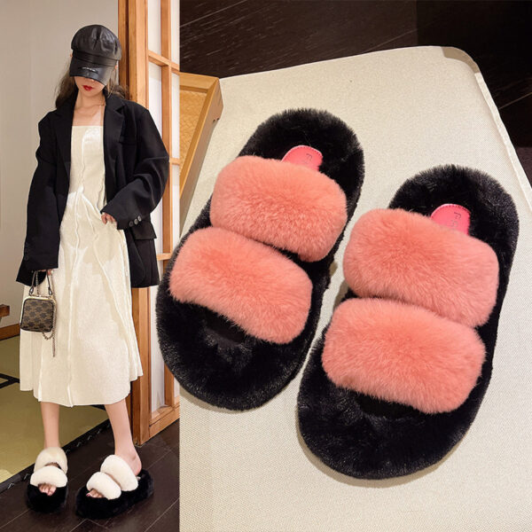 Platform Slippers Women’s Comfortable Fashion Parallel Bars