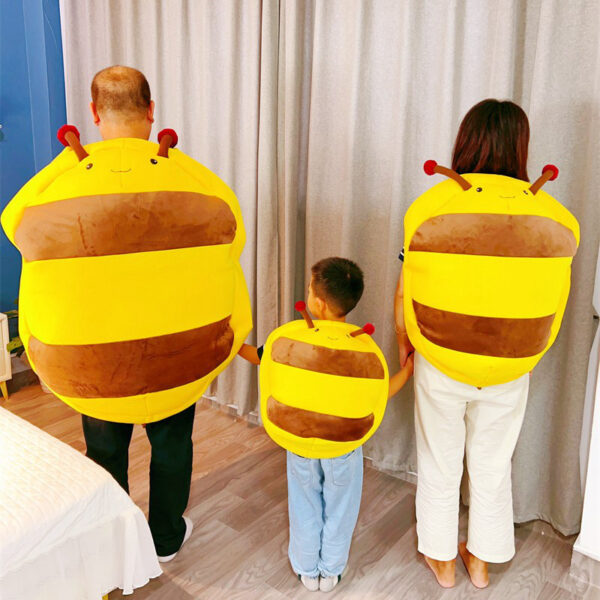 Cartoon Bee Pillow Wearable Plush Toy