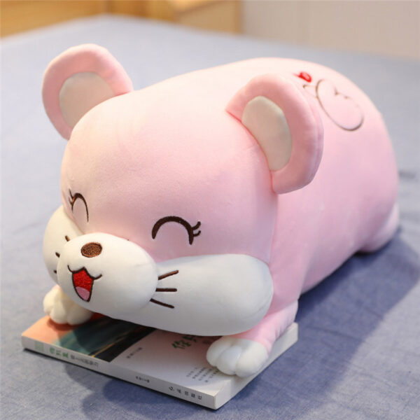 Cute Plush Sleepy Pig Pillow Blanket