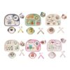 Baby Feeding Bowl Plate Dishes Fork Spoon Cup 5Pcs/Set