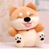 Down cotton shiba inu dog plush toy