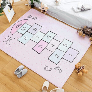 Children’s Room With Carpets And Bedside Blankets