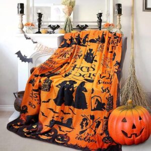 Simple Home Halloween Digital Printed Blanket