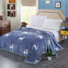 Printed Warm Coral Fleece Thickened Blanket