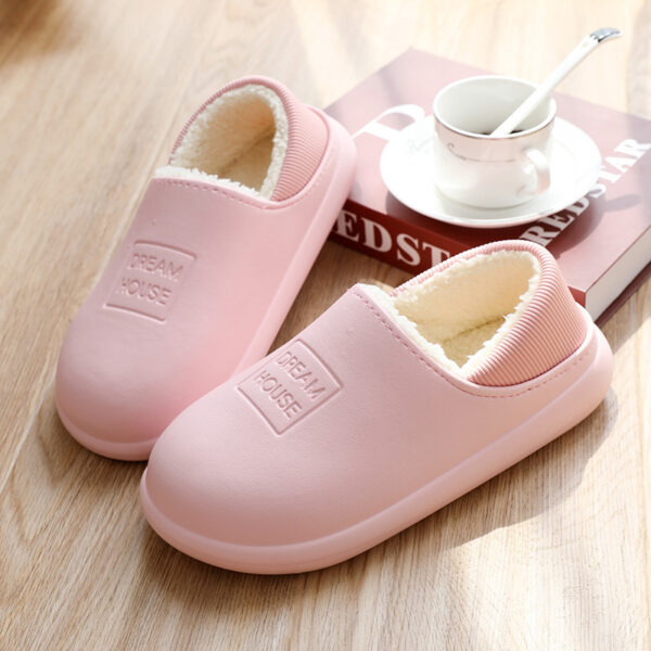 New waterproof cotton slippers