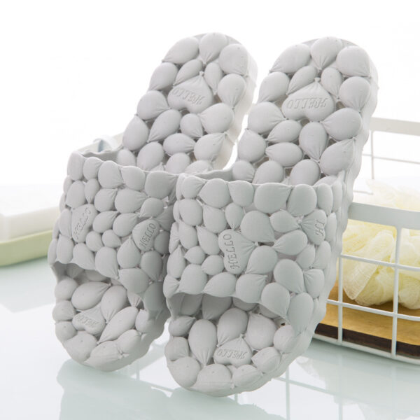 Bathroom Leaking Slippers Female Bathing Hollow Home Interior Household Men’s Sandals And Slippers