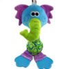 New Baby infant toy Cartoon Animal Sound Toys BIBI stick Rattle Hand Enlightenment Plush Doll