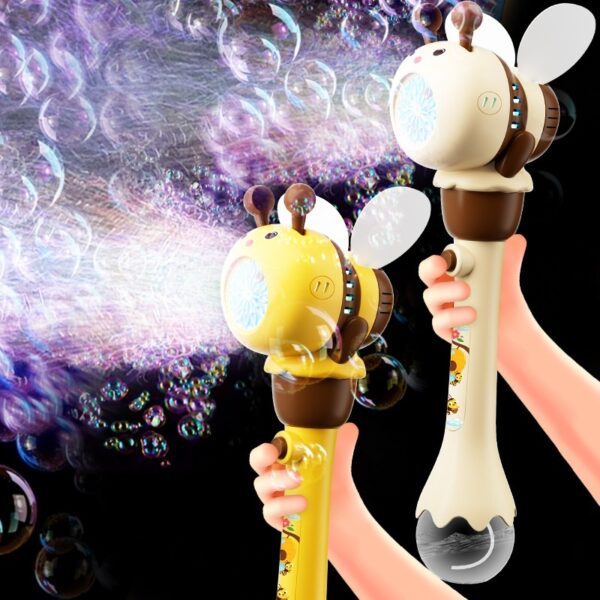 Electric Bee Bubble Machine Toys Automatic Lighting Children’s Toys