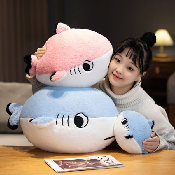 Cute Shark Sleeping Pillow Plush Toy
