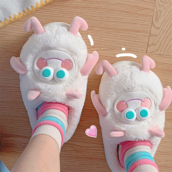 Women’s Plush Thermal Cotton Slippers Winter Gadgets