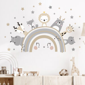 Cartoon Children’s Room Wall Decal Set