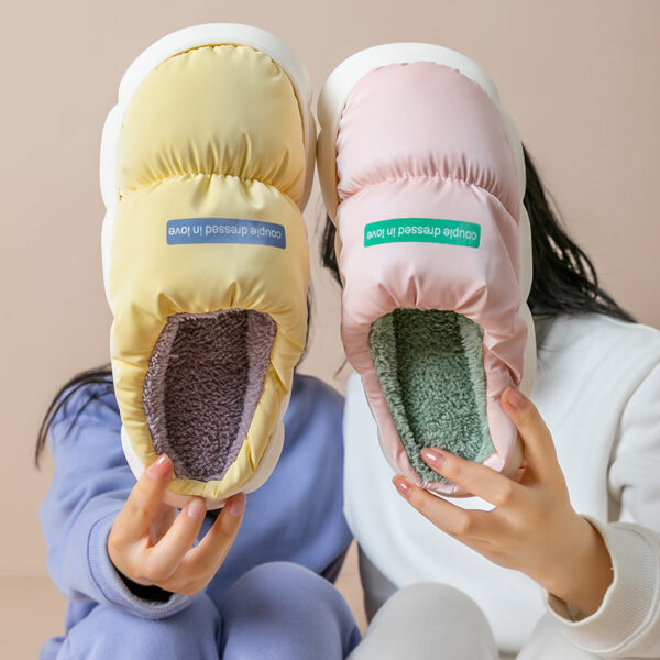 Petal-soled Warm Slippers For Ladies