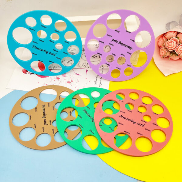 Food Grade Silicone Baby Nipple Measuring Caliper