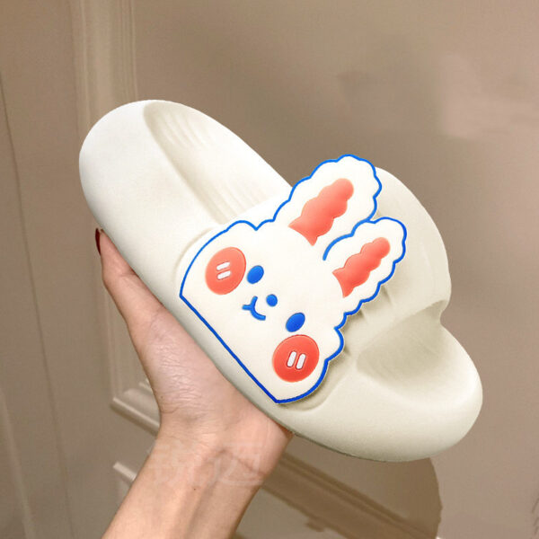 Indoor Home Thick Soled Rabbit Slippers