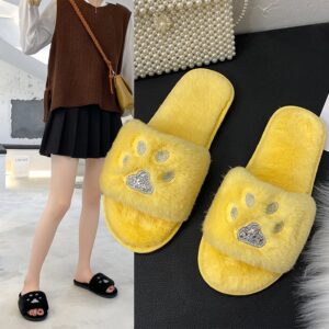 Soft-soled Cotton Slippers Warm Home Shoes