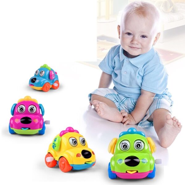 Children’s Cartoon Animal Clockwork Small Toy Winding Car
